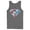 Charcoal, variant on Men's Superman Logo Geometric Tank Top Charcoal Small