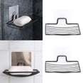 thumbnail image 2 of WHEANG Bathroom Perforation Soap Rack Wall Hanging Non Stick Soap Storage Rack Toilet Wash Table Soap Drain Rack, 2 of 9