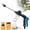 Blue, variant on Blue Car Wash Gun with Foam Bottle & 3 Hose Connectors, High Pressure Adjustable Nozzle, Soap Dispenser Garden Sprayer Kit
