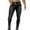 Black, variant on QHFBli Mens Jeans Slim Fit Distressed Blue Stretch Buckle Tapered Leggings Long Denim Light Washed Jeans