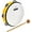 Yellow, variant on Nino ABS 8" Tambourine Grass Green