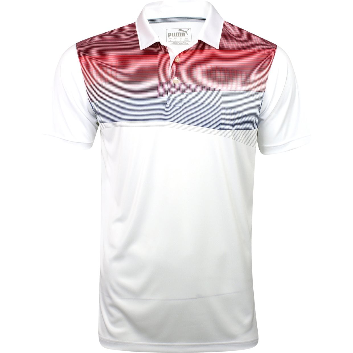 puma pwrcool refraction polo