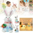 thumbnail image 5 of Musatteng Glowing Easter Bunny Toy with Dancing & Light-Up Eggs - Interactive Toddler Activity Set for Holiday Joy Ages 3+, 5 of 8