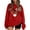 Z1 Red, variant on PUYAHG Casual Sweatshirts for Women Cute Halloween Long Sleeve Crewneck Pumpkin Maple Leaf Print Sweater Fall Winter Loose Fit Pullover Tops Orange,XL