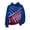 Blue, variant on Xyant Kids Toddler Tie Dye Hoodie Sweatshirt Hooded Kangaroo Pocket Pullover Hoodies for Boys Girls (Blue,5-6 Years)