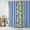 Blue, variant on Shower Curtain Yellow Lemon Shower Curtains for Bathroom Decor, Waterproof Polyester Shower Curtain Set with Hooks, Standard Size 72" x 72" Floral Leaves