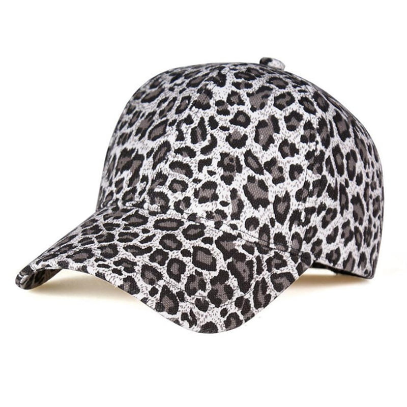 KABOER Men Women Leopard Print Baseball Cap Snapback Adjustable Sports Sun Outdoor Hat