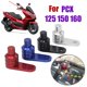 thumbnail image 5 of Para NMAX 155 ADV150 PCX150 Interruptor de freno de estacionamiento Bloqueo de palanca de freno de motocicleta para evitar caídas Negro, Negro, 5 of 5