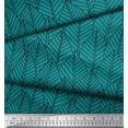 thumbnail image 3 of Soimoi Green Cotton Duck Fabric Artistic Leaves Print Fabric by Yard 56 Inch Wide, 3 of 3