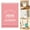 C, variant on 2026 Mini Desk Calendar, Monthly Planning Organizer Jan 2026-Jun 2027, Standing Flip Desk Calendar, Monthly Planner Desk Calendar Home Office Table Decor Calendar (Pink)