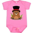 thumbnail image 3 of Inktastic Groundhog Day with Groundhog in Top Hat Boys or Girls Baby Bodysuit, 3 of 5