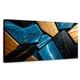 thumbnail image 1 of Cuadro Decorativo Canvas Abstracto Azul Marmoleado 120x60 Canvas Revolution, 1 of 3