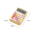 thumbnail image 3 of Chmadoxn Desktop Tablet Calculator Simples-thin 12-digit Screen Display Clear And Easy To Open And Read Office Student Business Gift Calculator Calculators Calculator, 3 of 6