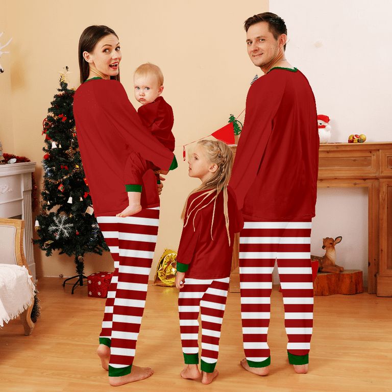 Festive Christmas Pajama Sets Fashion Family Matching Pajamas for