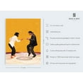 thumbnail image 2 of HAUS AND HUES Movie Scene Posters Retro Room Decor, Quentin Tarantino Movie Posters for Room Aesthetic 90s, Vintage Posters Aesthetic College Dorm Room Decor (Unframed, 12x16), 2 of 6