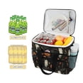 thumbnail image 2 of FORMRS Insulated Cooler Bag 24 Cans Capacity Soft Leakproof Lunch Box with Side Pockets, Autumn Ghost Pattern, 2 of 7