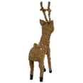 thumbnail image 3 of Northlight Pre-Lit Standing Reindeer with Spots Outdoor Christmas Decoration - Brown, 3 of 7