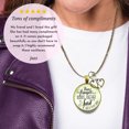 thumbnail image 3 of True Friends Together Gutsy Goodness Bronze Necklace Female Metal Adult Literature Gift, 3 of 8