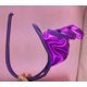 thumbnail image 2 of C dentera abierta metálica para hombre Ropa interior Ropa de dormir Zulema Ropa interior sexy Wired frente abierto C-String Tanga de cuero de imitación de los hombres \ 's, 2 of 2
