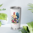 thumbnail image 6 of Booby Birdwatching Gift – Personalized Travel Tumbler 20oz with Lid, Straw and Handle – Stainless Steel Mug for Girls or Women Who Love Nature i65cQ5, 6 of 6