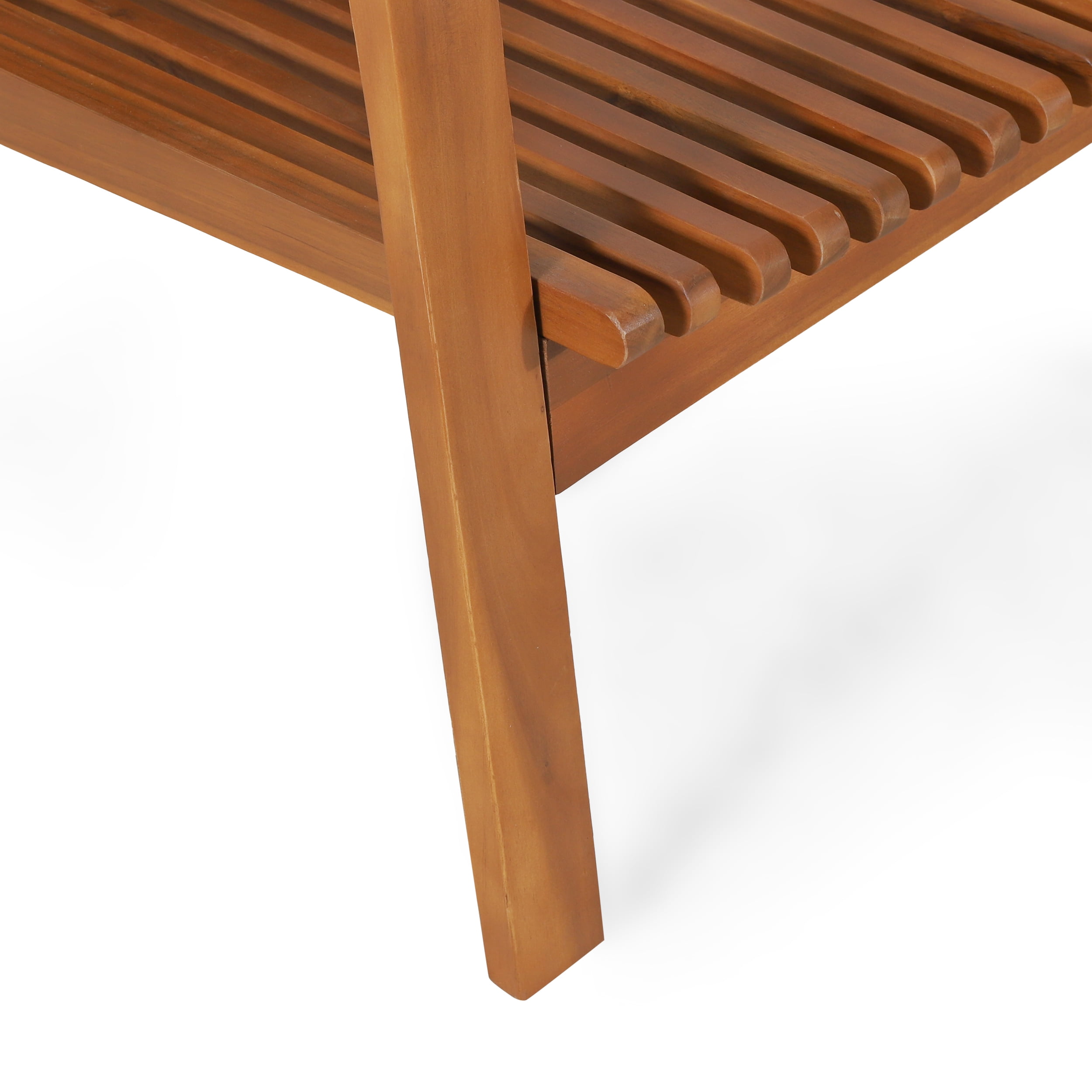 Noble House Bryony Transitional Wood Club Chair, Teak (Set of 2)