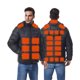 thumbnail image 2 of Ceisia Men's Intelligent Heated Hooded Jacket 3 Gear Temperature Adjustable Windproof Casual Gift Thermal Top, 2 of 6