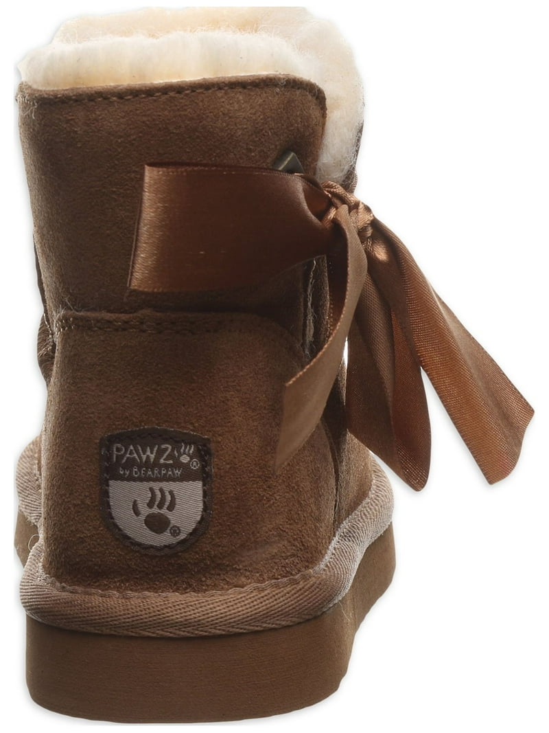 Pawz by Bearpaw Girls Amelia II Suede Ankle Boot, Sizes 10-5