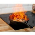 thumbnail image 4 of Brizoll Cooking Pan Cast Iron Skillet Round Fry Pan with Handle 2.02 Qt (2.13 L) 9.4'' (24 cm) Kitchen Pan Cookware Camping Indoor and Outdoor Cooking, 4 of 9