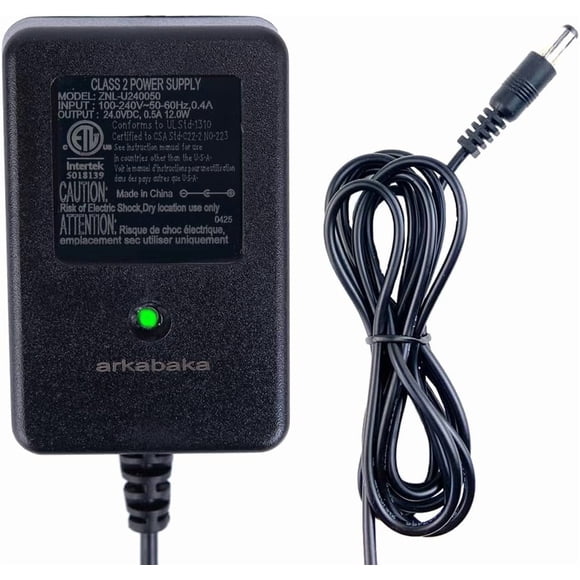 Chargeur 24V pour Voiture pour Enfants, Chargeur de Batterie 24 Volts pour Jouets à Chevaucher SUV Voiture Divers Adaptateurs de Batterie Électrique