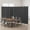 8-Panel, variant on S-HOME Freestanding Room Divider 8-Panel - 159" W × 71 "H Black Gray Folding Privacy Screen for Bedroom Spaces
