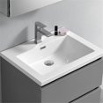 thumbnail image 3 of Fresca Lazzaro 24" Gray Free Standing Modern Bathroom Vanity with Medicine Cabinet, 3 of 9
