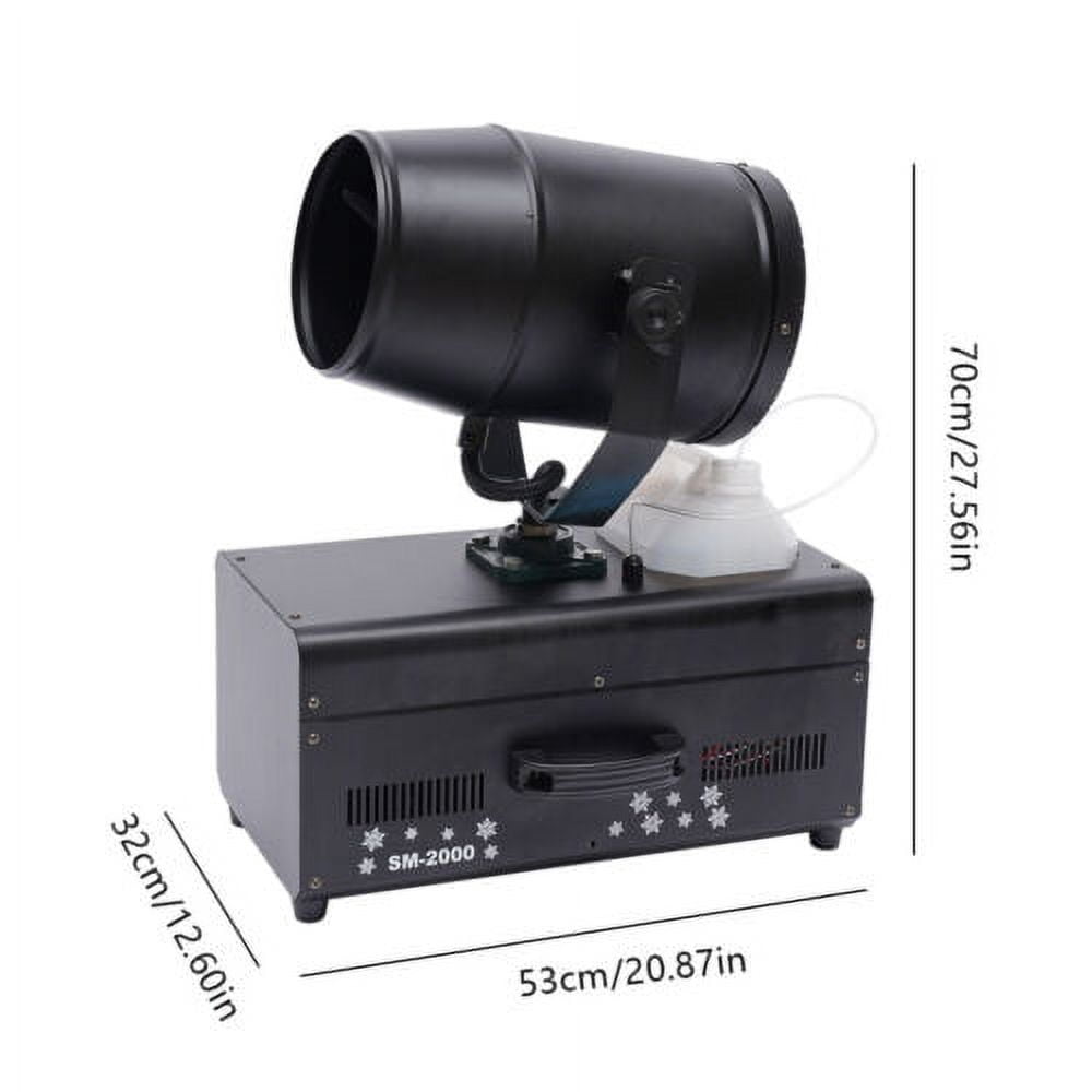 2000W Shaking Head Jet Foam Machine Party Snow Foam Machine for Stage Wedding