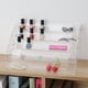 thumbnail image 4 of 5 capas de acrílico esmalte de uñas organizador organizador mesa esmalte de uñas pantalla organizador estante, 4 of 5