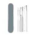 thumbnail image 1 of Selección de oídos, juego de herramientas de limpieza de oídos, kit de eliminación de cerumen con cureta de oídos con un pequeño cepillo de limpieza y caja de almacenamiento, 1 of 5