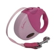 thumbnail image 1 of Correa retráctil para perro con cinta de 5 metros color rosa Flexi  Flexi Funtime mediana de color rosa, 1 of 2