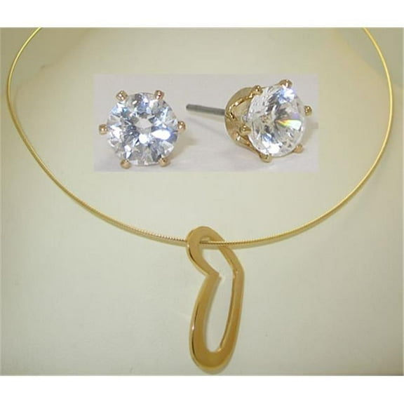 Designer Jewelry S2180OMES Designer Earring Necklace Set wholesale