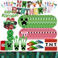 thumbnail image 1 of NEW Birthday Decoration Set Party Supplies Birthday Party Theme Decor Cup Plate Napkin Tableware Tablecloth Ballons For Kid Gift, 1 of 5