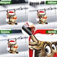 thumbnail image 3 of Destyer 2piece Stable Fixed Reflective Magnets For Car No Damage And Easy To Apply Christmas Decorations Deer 1Set, 3 of 6