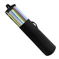 thumbnail image 4 of Wrapping Paper Storage Organizer Bag,600D Nylon PVC Clear Bag with Handles and Zipper Top for Gift Wrap and Ribbons,101.5*22.5CM, 4 of 5