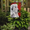 thumbnail image 2 of Carolines Treasures SC9762GF Great Pyrenees Drapeau de Vacances Flocons de Neige Rouges Taille Jardin, 2 of 3