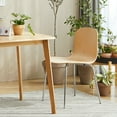 thumbnail image 5 of Livinia No.10 Mid-Century Modern Bentwood Stacking Chairs Set of 2 (Natural), 5 of 6