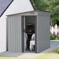 thumbnail image 3 of Relyard 5x7 Metal Outdoor Storage Garden Shed, 3 of 5