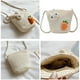 thumbnail image 4 of Bolso de hombro, monedero, bolso bandolera decorativo, bolso de paja tejida, 4 of 6