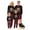Black C, variant on Christmas Pajamas for Family Long Sleeve Tree Graphic Tops Pant Set Holiday Sleepwear