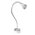thumbnail image 4 of Lámpara De Escritorio Led De Cuello De Cisne Lámpara De Estilo De Biblioteca Circular Blanco Cálido 3W 3000K Para Iluminación De Computadoras De Dormitorio Kearding HA024197-02, 4 of 7