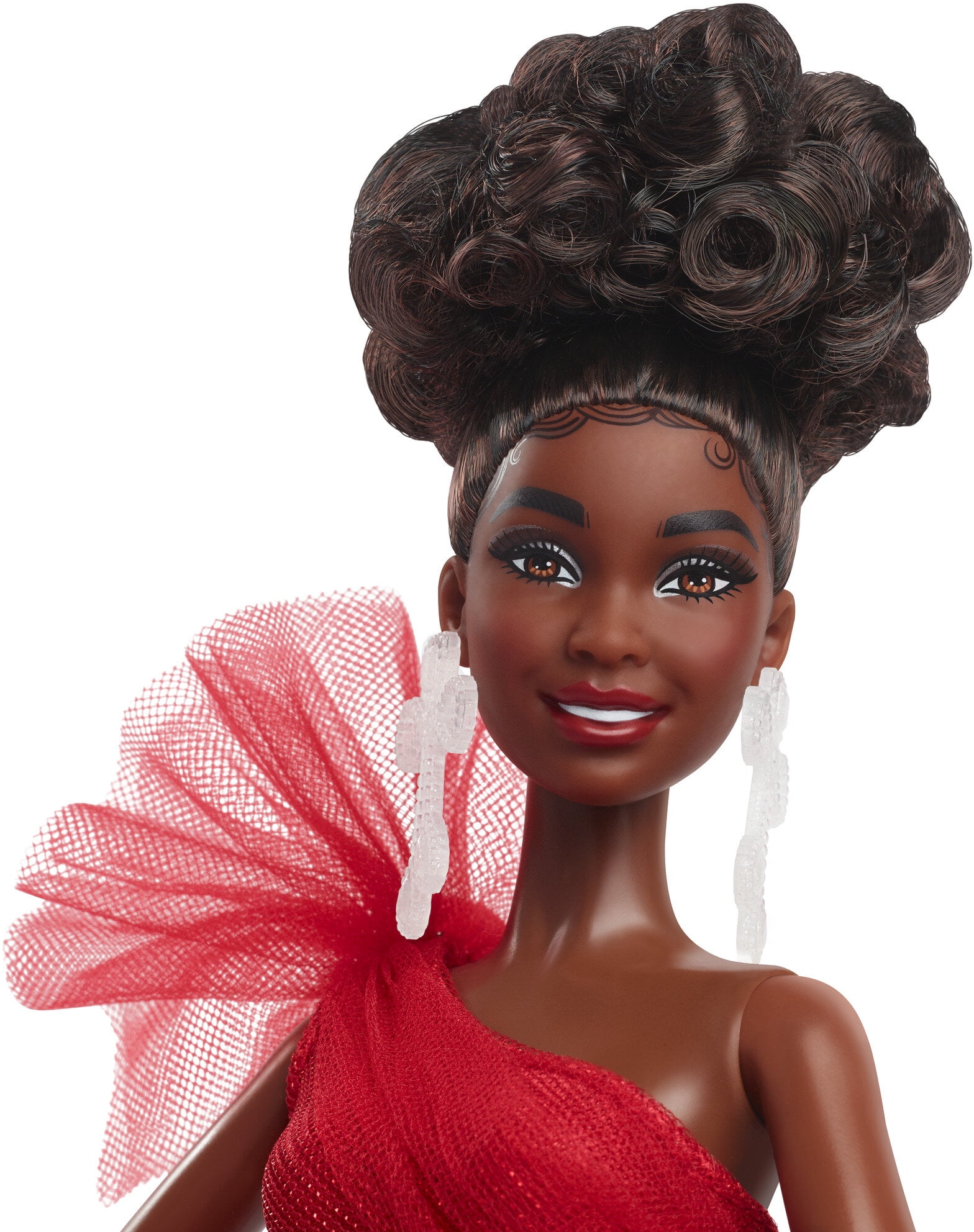 Barbie Signature 2024 Holiday Barbie Fashion Doll, Seasonal Collector Gift, Brown Hair with Plaid Gown