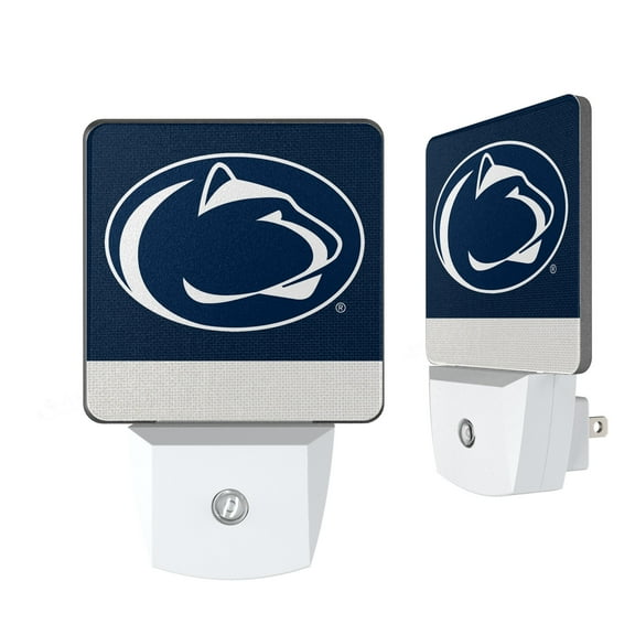 Penn State Nittany Lions Stripe Design Nightlight 2-Pack