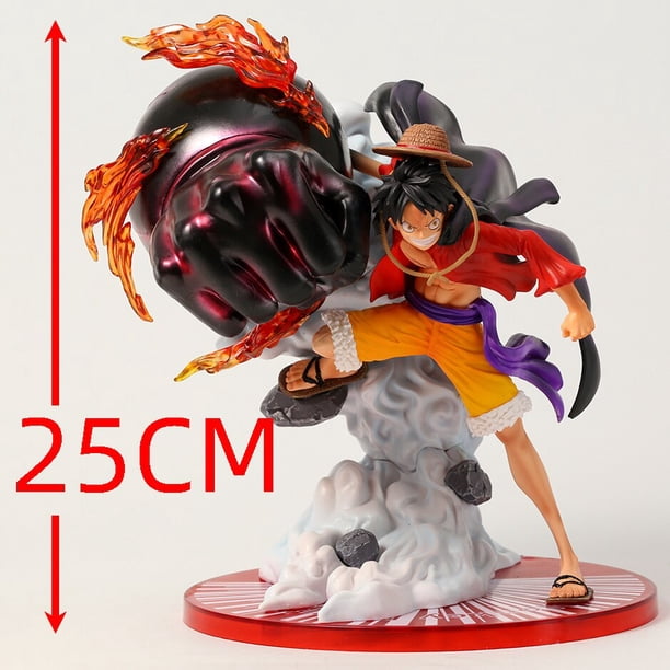 One Piece GK Luffy Gear Third 3rd Monkey D Luffy Figura de acción PVC Decoración Modelo Juguete Batalla Comida RegaloA zhangmengya unisex