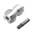 thumbnail image 1 of S SERENABLE PVC Pipe Threader Kit Opener Accessories for Electric Drill Indoor Household Aluminium, 1 of 9