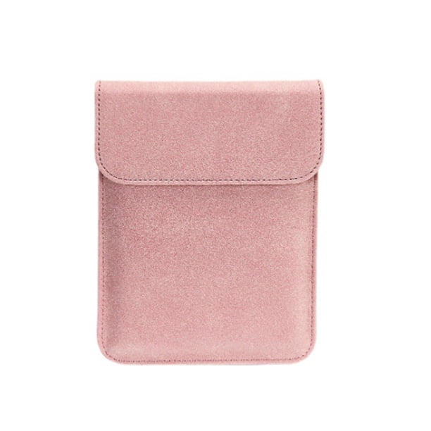 Seitruly Funda protectora para tableta Funda protectora Estuche de suministros de cuero Fuax Bolsa de inserción Bolsas ligeras para accesorios Computadoras de tableta Rosado